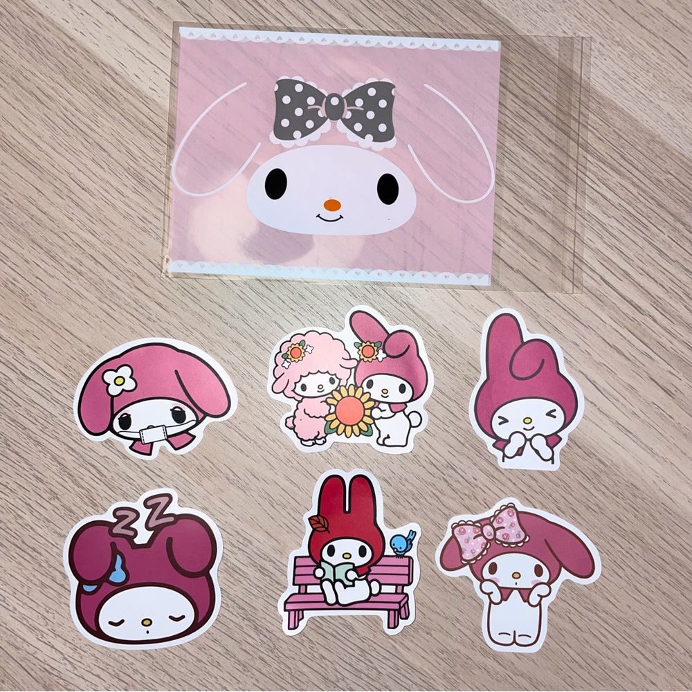 My Melody stickers * 6